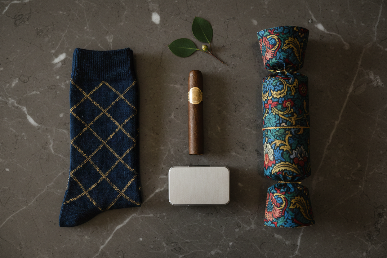 Groomsmen Gifts with Fabric Cracker